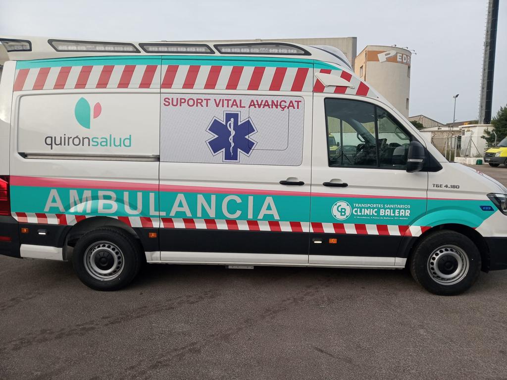 Nueva Ambulancia Clinic Balear Quironsalud